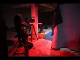 Behind the scenes with Montage Media Production Company: Practical red lighting on a night interior setup